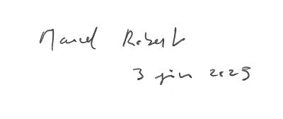 Signature et date de l'artiste